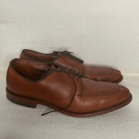 Allen Edmonds Delray Leather Lace Up Split Toe Dress Oxford Shoes Men Size 10D