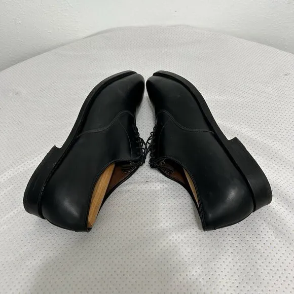 Allen Edmonds Dress Shoes Black Leather Carlyle Derby Sz 12 8830 20224S Lace Up
