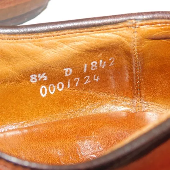 Allen Edmonds Dryden Brogue Leather Dress Shoes