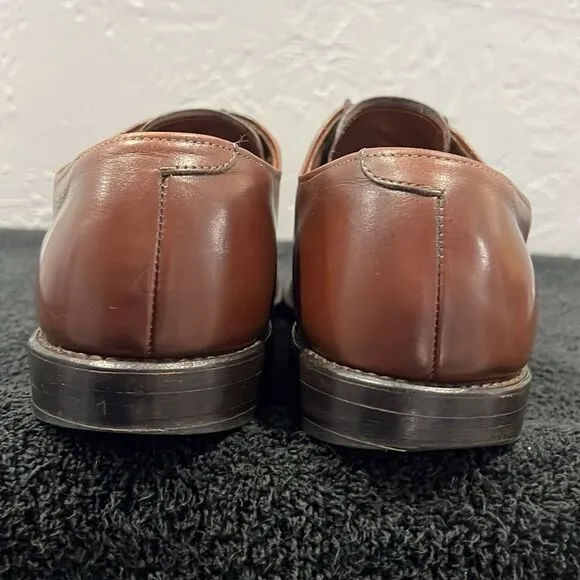 🔥🔥 ALLEN EDMONDS Fifth Avenue Cap-Toe Oxford Dress Shoe Size 9.5 C - EXCELLENT