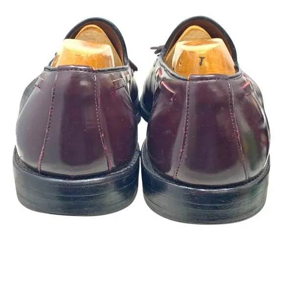 Allen Edmonds Grayson Burgundy Calfskin Tassel Dress‎ Shoes