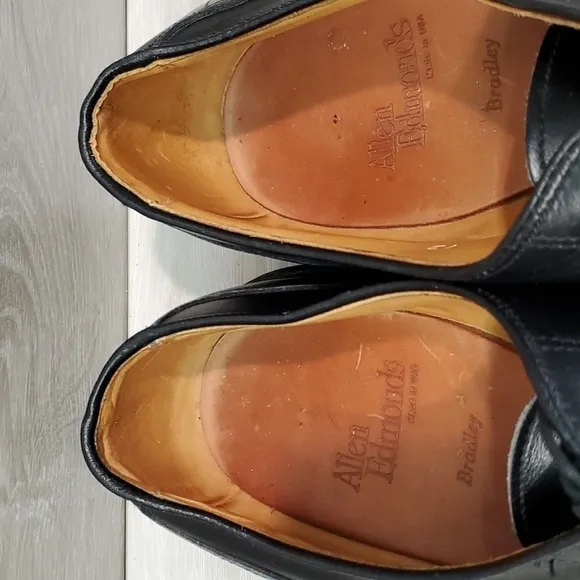 Allen Edmonds Mens Bradley Split Toe Leather Dress Shoes sz 13 AA 69037