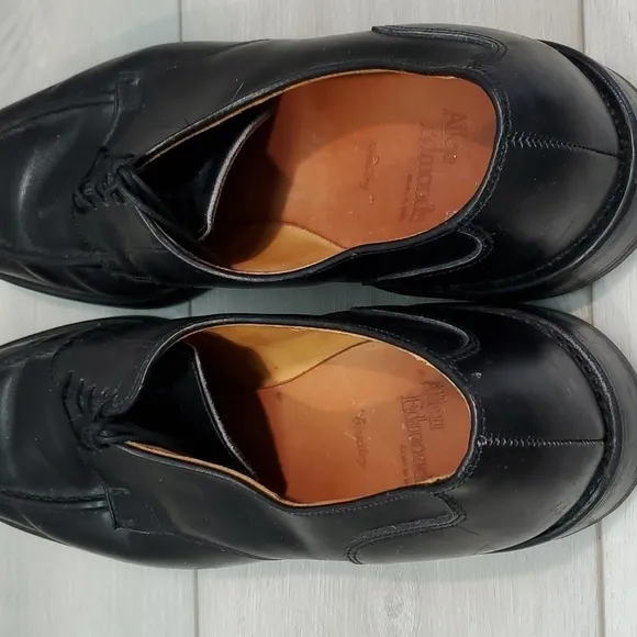 Allen Edmonds Mens Bradley Split Toe Leather Dress Shoes sz 13 AA 69037