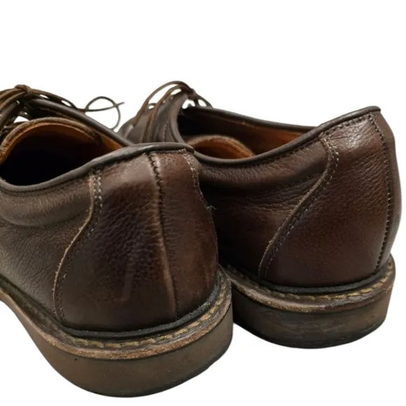 Allen Edmonds Mens Wanderer Oxford Shoes Size 9.5 D Brown Comfort Lace Up