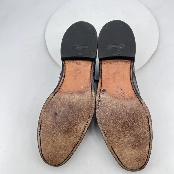Allen Edmonds Park Avenue Men Size 11B Brown Leather Cap Toe Oxford Dress Shoes
