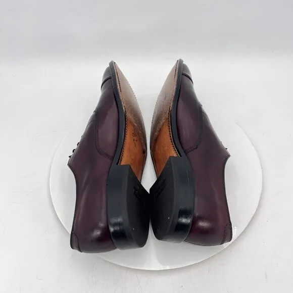 Allen Edmonds Park Avenue Men Size 11B Brown Leather Cap Toe Oxford Dress Shoes