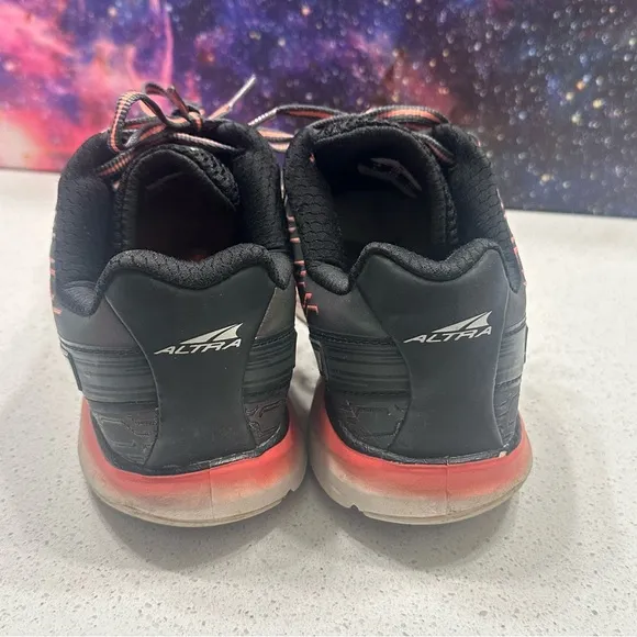 Altra Impulse Flash Womens Sz 10 Running Shoes Gray Pink Holo Athletic Sneakers