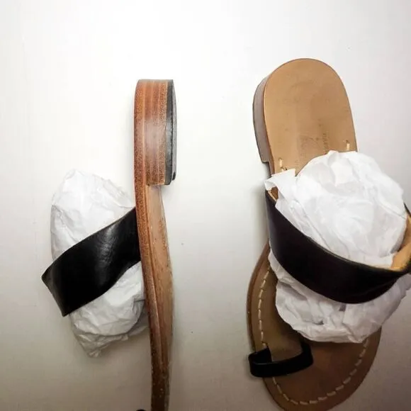 Amedeo Canfora Capri Italian leather sandals Size  9