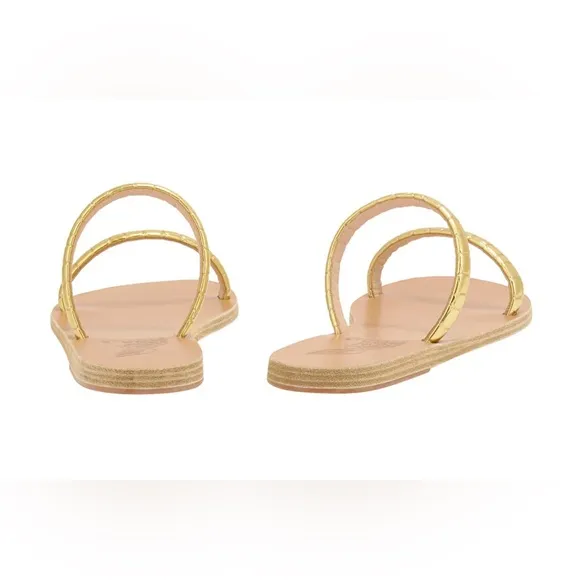 Ancient Greek gold Sandals Size 40 US size 10 Tuckernuck