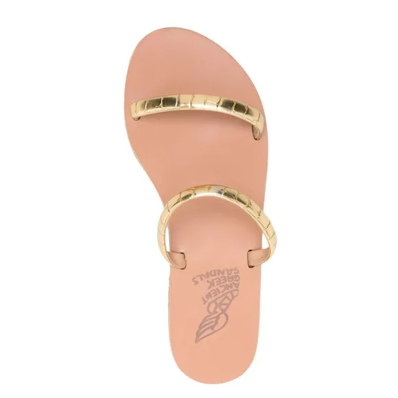 Ancient Greek gold Sandals Size 40 US size 10 Tuckernuck