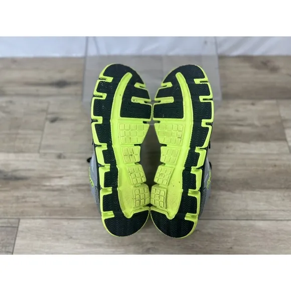 AND1 MNAN1300013 Mens Size 12 Grey Lime Green Athletic Shoes NOB