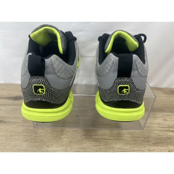 AND1 MNAN1300013 Mens Size 12 Grey Lime Green Athletic Shoes NOB