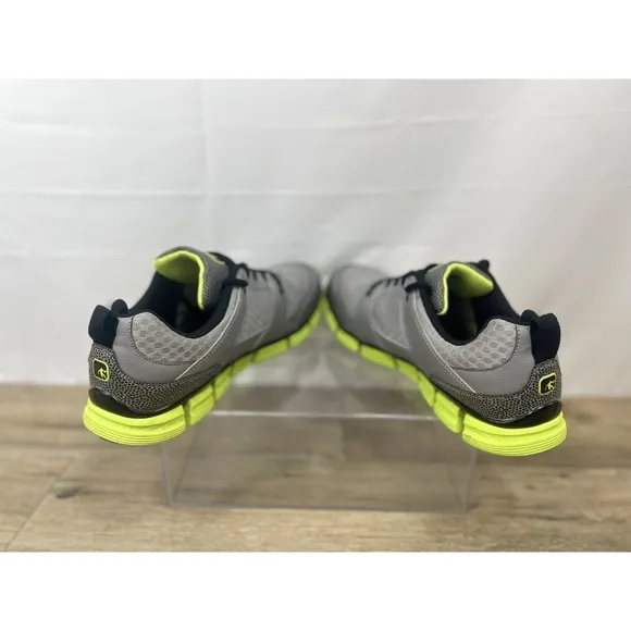 AND1 MNAN1300013 Mens Size 12 Grey Lime Green Athletic Shoes NOB