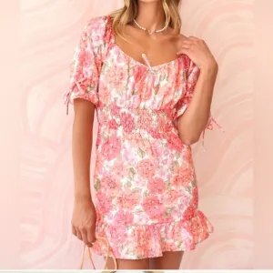 Andelyn Rae Gabi Eyelet Embroidered Mini Dress