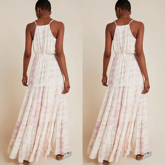 Anthropologie DOLAN Annie Tiered Maxi Dress