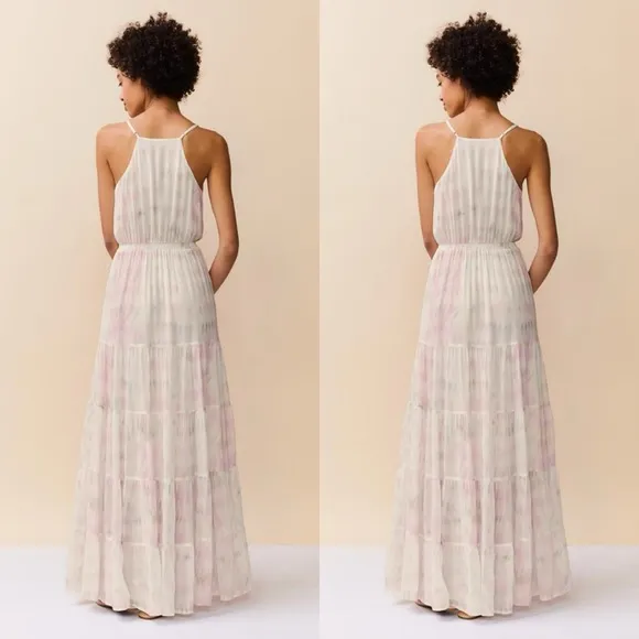 Anthropologie DOLAN Annie Tiered Maxi Dress