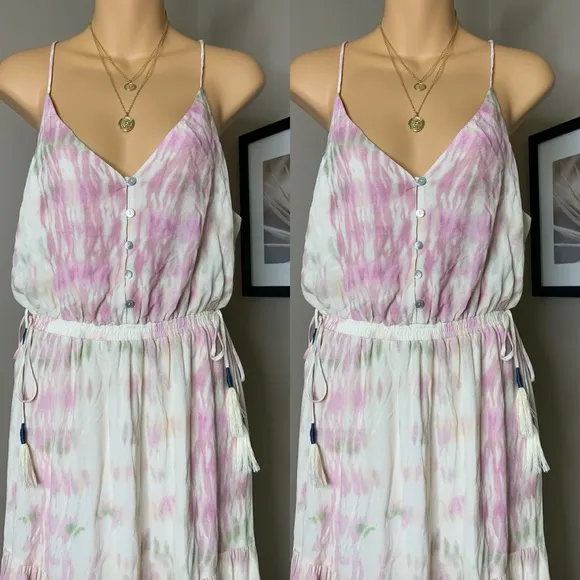Anthropologie DOLAN Annie Tiered Maxi Dress