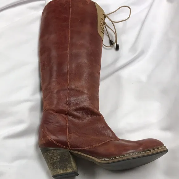 Anthropologie Holding horses knee high boots size 37 (SB3)