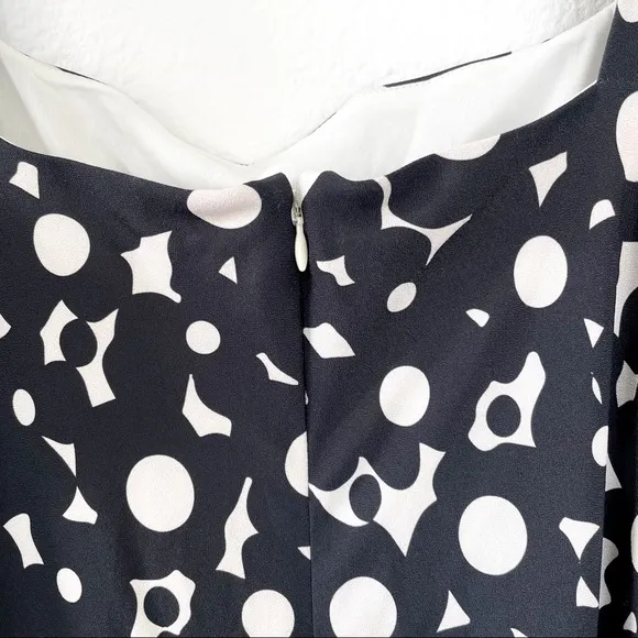 Anthropologie Hutch Flounced Shoulder-Tie Midi Dress