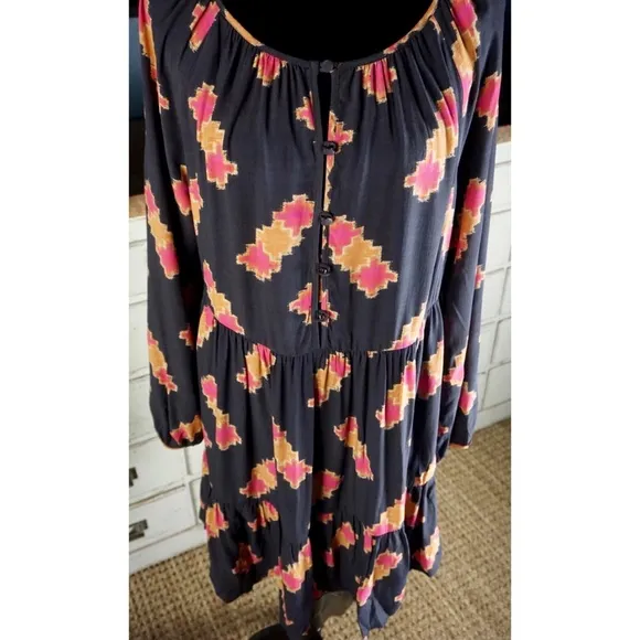 Anthropologie Sammi Tiered Tunic Dress NWT New S