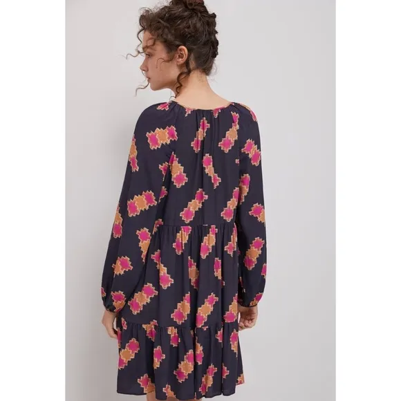Anthropologie Sammi Tiered Tunic Dress NWT New S