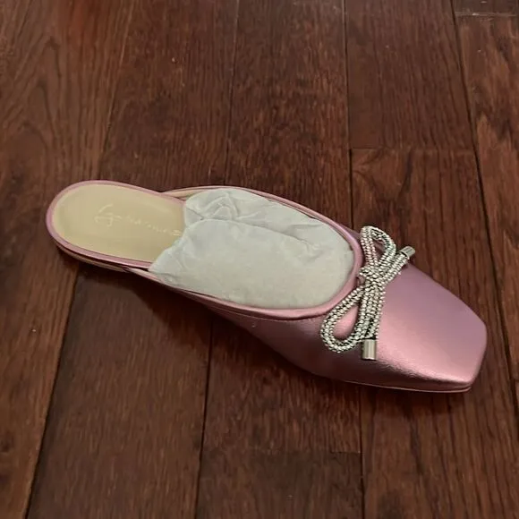 Anthropologie x Guilhermina Ballet Mules Size 9 (EUR 40) Pink