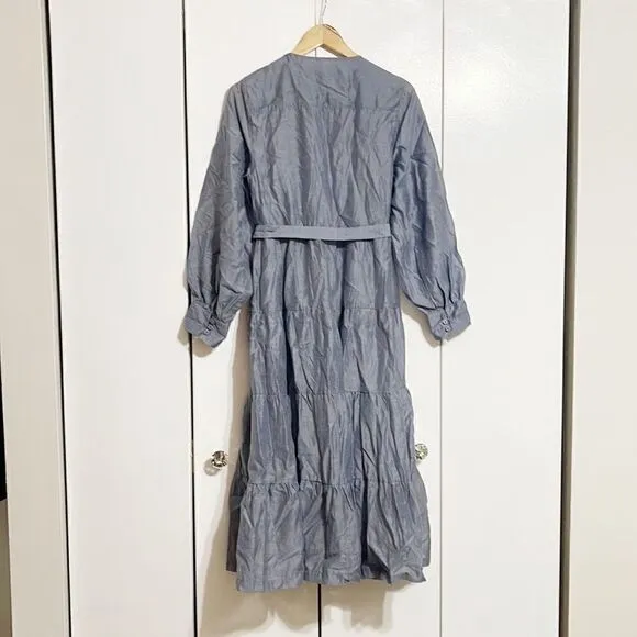 Anthropologie x Mare Mare Agosta Tiered Midi Dress Size S