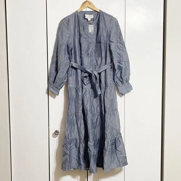 Anthropologie x Mare Mare Agosta Tiered Midi Dress Size S