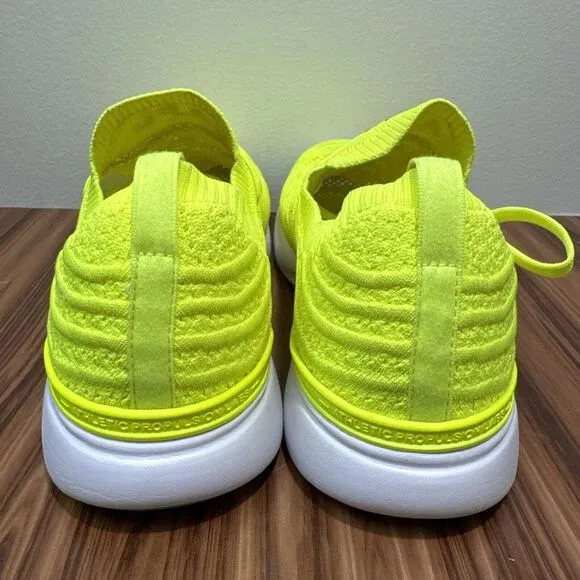 APL Mens Techloom Wave Energy Green Athletic Shoes Running Knit Lace Up size 8.5