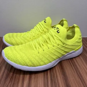 APL Mens Techloom Wave Energy Green Athletic Shoes Running Knit Lace Up size 8.5