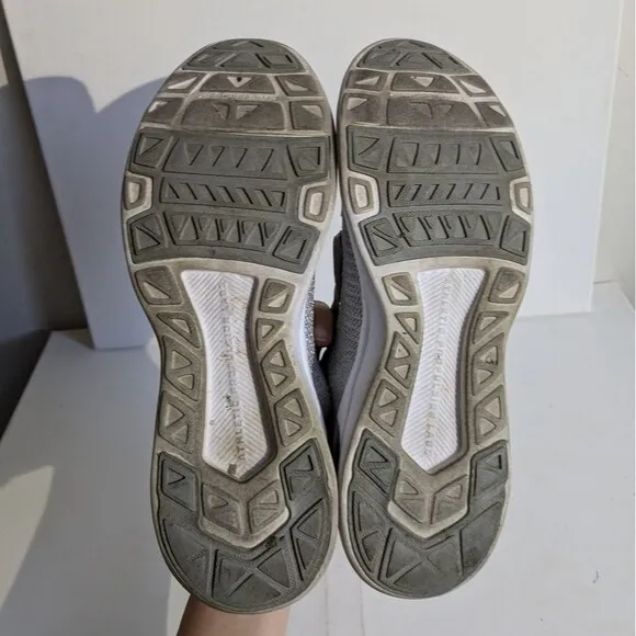 APL Techloom Breeze Metallic Silver Slip On Athletic Shoes Women's Size 10