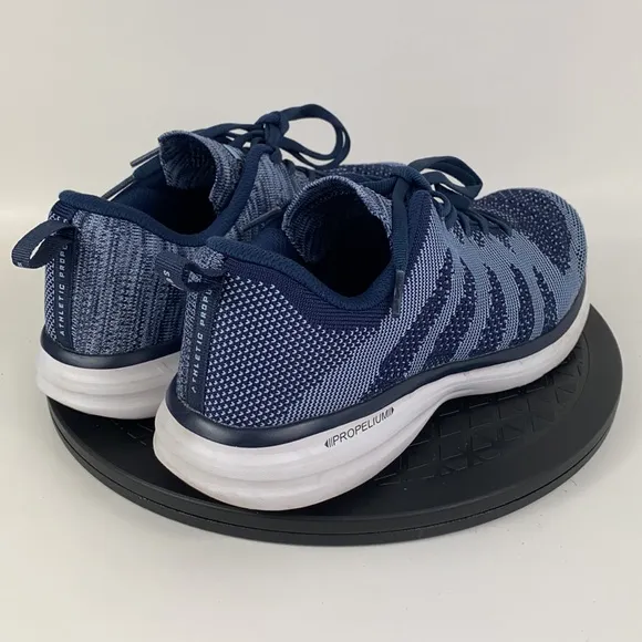 APL Techloom Pro Blue/White Athletic Running Shoes Men's Size 9.5