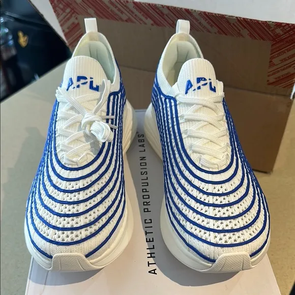 APL Women's Techloom Zipline - Ivory and Cobalt