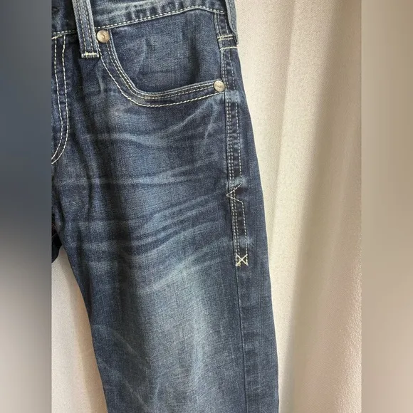ARIAT Slim Silverton M7 Coltrane Straight Leg Mens Jeans 10027748 Size 32x30 398