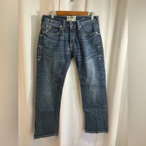 ARIAT Slim Silverton M7 Coltrane Straight Leg Mens Jeans 10027748 Size 32x30 398