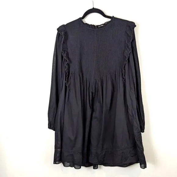 Aritzia Wilfred Elia long sleeved ruffle dress Medium