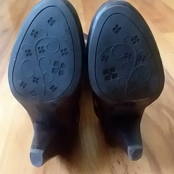 Arturo Chiang Violet Buckle &amp; Zipper Leather Boots