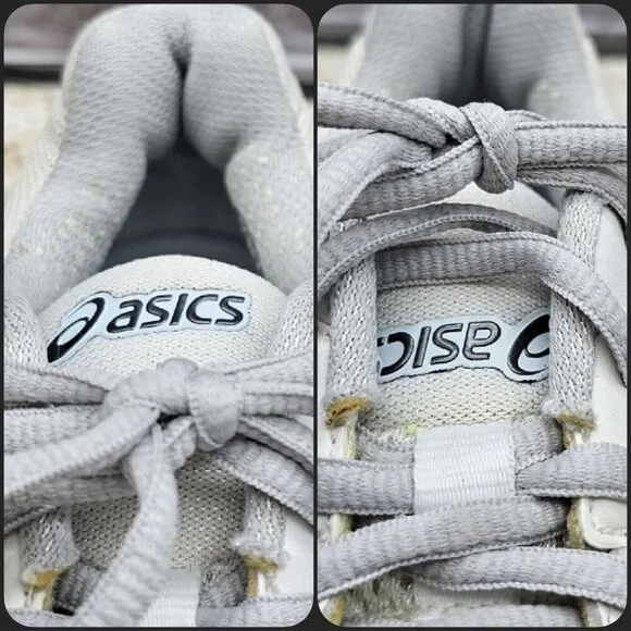 Asics Gel-Del Ray White Women's Athletic Shoes Size 7