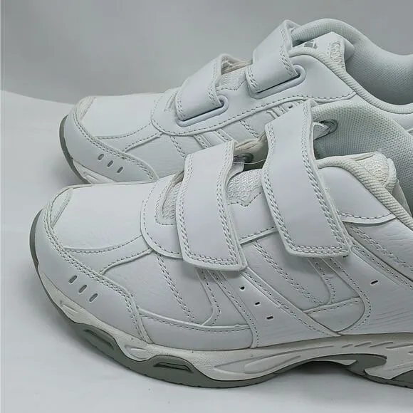 Avia Men's Avi-Union II Strap Slip Resistant Sneakers Shoes Size 8 White Comfort