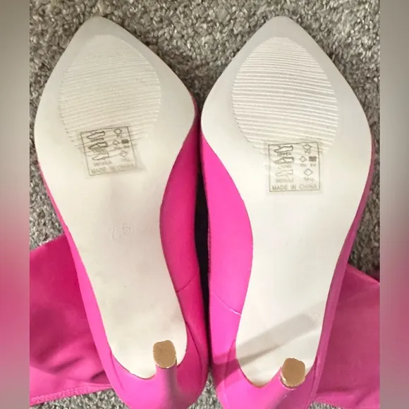 AZALEA WANG ‘CRENN PINK SLOUCH BOOTS