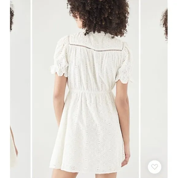 Ba&amp;sh eyelet lace dress