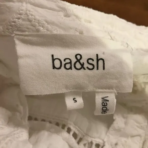 Ba&amp;sh eyelet lace dress