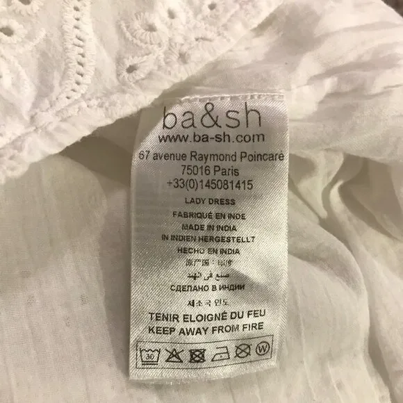 Ba&amp;sh eyelet lace dress