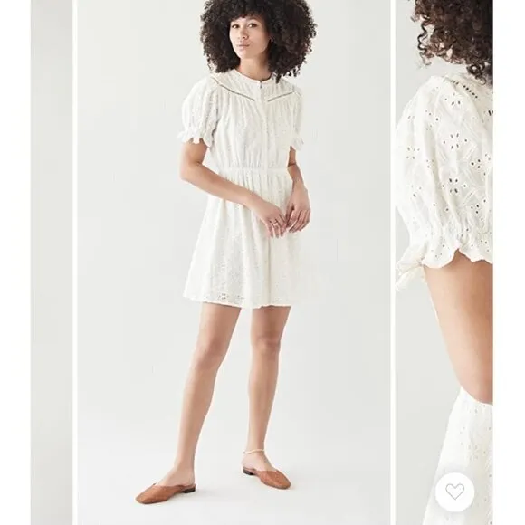 Ba&amp;sh eyelet lace dress