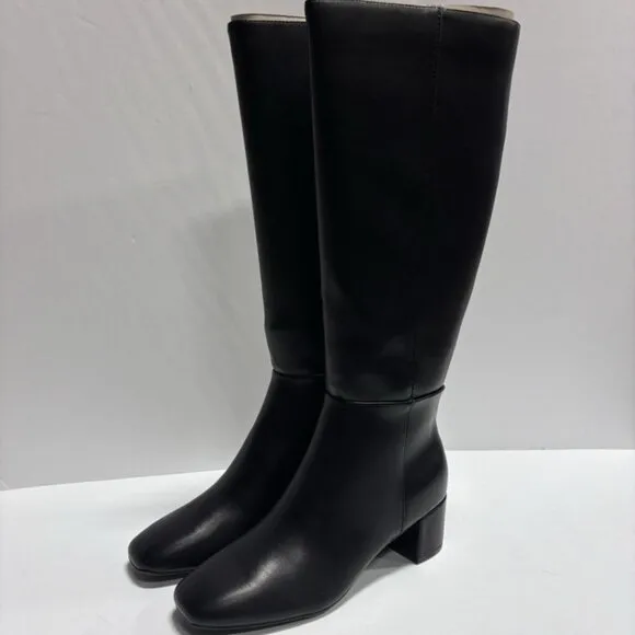 Bandolino Women’s Addyson Black Knee High Boots, Size 7 M