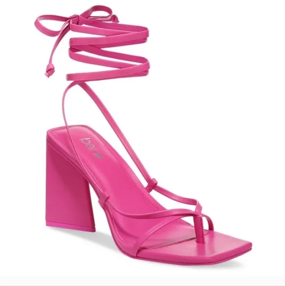 BAR III AURORAA LACE UP DRESS SANDALS SIZE 8  NIB