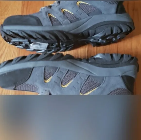 Bearpaw Men's Blaze Hiking Athletic Shoes Charcoal Black NWT