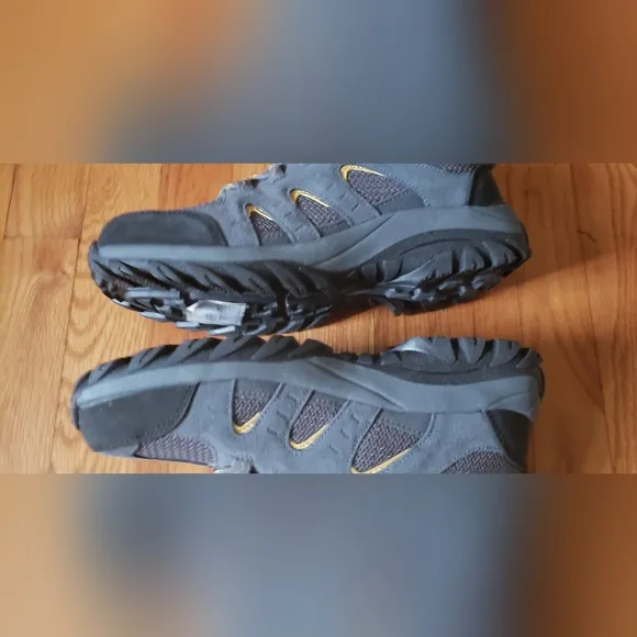 Bearpaw Men's Blaze Hiking Athletic Shoes Charcoal Black NWT