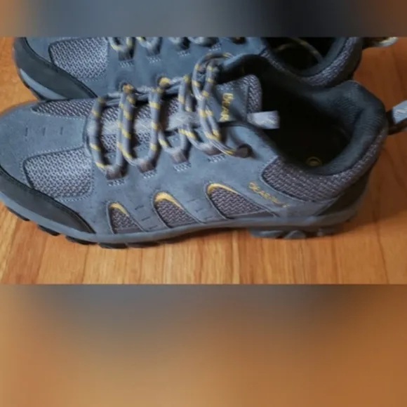 Bearpaw Men's Blaze Hiking Athletic Shoes Charcoal Black NWT