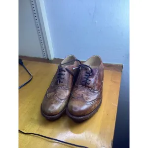 BedStu Men's Shoes Lita Oxford Brown Loafer Dress Shoes Size 9.5
